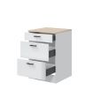 Conjunto Muebles Cocina 400 cm NOVA,  Mueble BAJO 3 cajones | SAYEZ |
