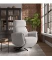 Sillón Relax Giratorio 360º Eléctrico Bella Gris Claro |SAYEZ|