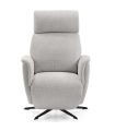 Sillón Relax Giratorio 360º Eléctrico Bella Gris Claro |SAYEZ|
