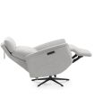 Sillón Relax Giratorio 360º Eléctrico Bella Gris Claro |SAYEZ|