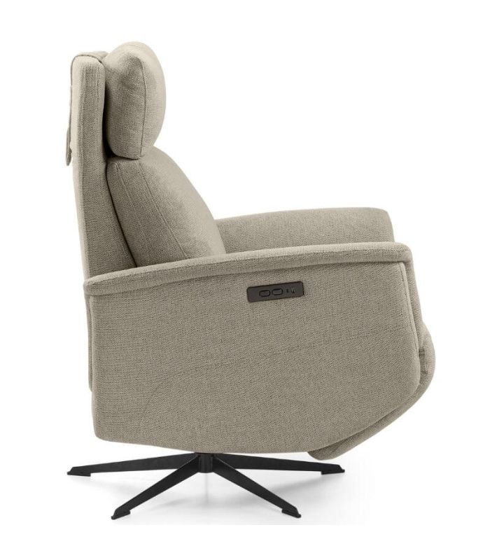 Sillón Relax Giratorio 360º Eléctrico Bella Visón |SAYEZ|