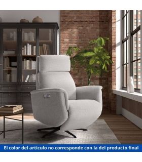 Sillón Relax Giratorio 360º Eléctrico Bella Visón |SAYEZ|