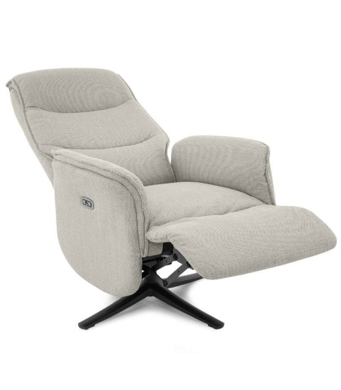 Sillón Relax Giratorio 360º Eléctrico Calma Beige |SAYEZ|