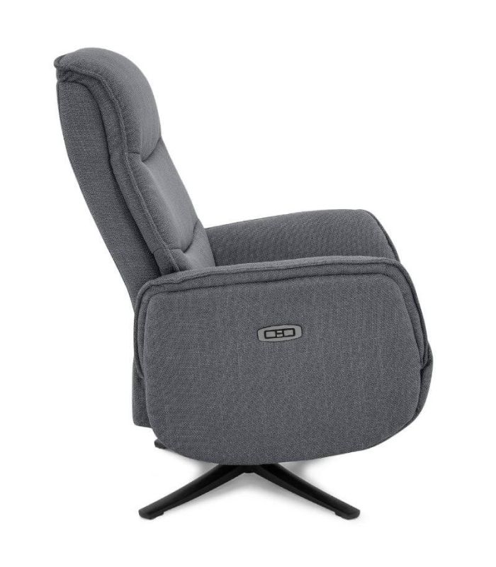 Sillón Relax Giratorio 360º Eléctrico Calma Marengo |SAYEZ|