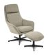 Sillón Giratorio 360º con Reposapiés Picra visón|SAYEZ|