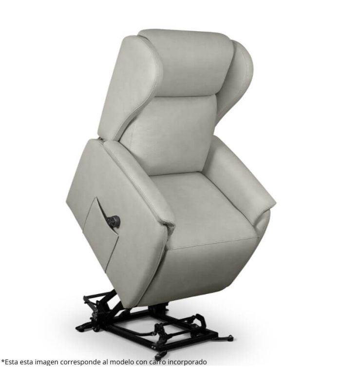 Sillón Relax Power-Lift Eléctrico Bega Gris Claro |SAYEZ|