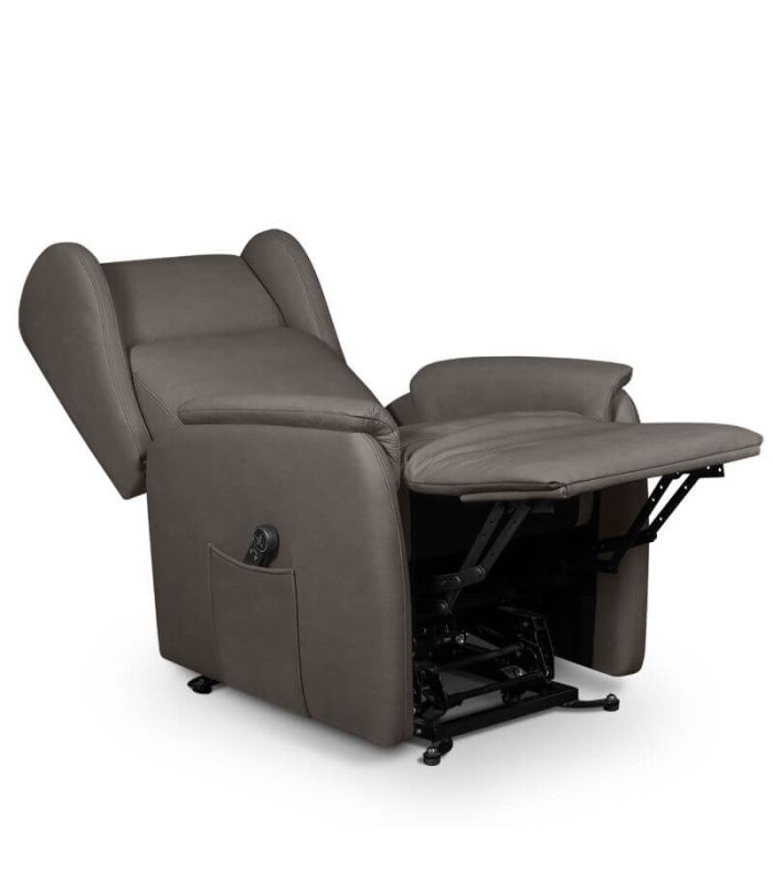 Sillón Relax Power-Lift Eléctrico con Carro de Desplazamiento Bega Taupe |SAYEZ|