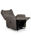 Sillón Relax Power-Lift Eléctrico con Carro de Desplazamiento Bega Taupe |SAYEZ|