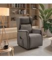 Sillón Relax Power-Lift Eléctrico con Carro de Desplazamiento Bega Taupe |SAYEZ|