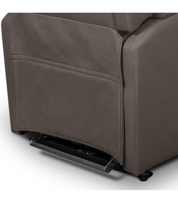 Sillón Relax Power-Lift Eléctrico con Carro de Desplazamiento Bega Taupe |SAYEZ|