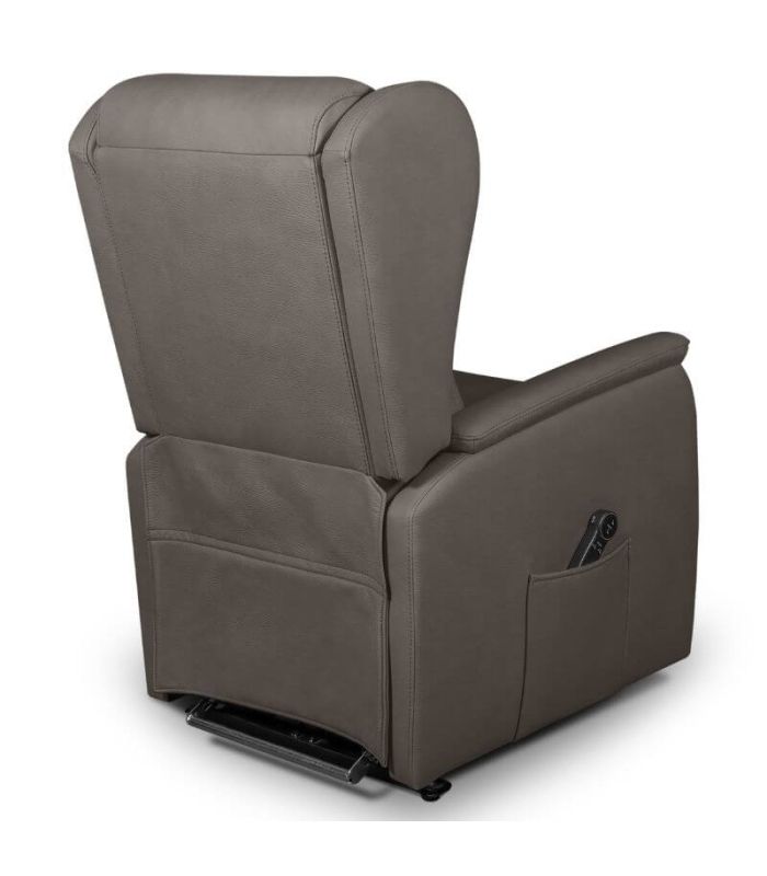 Sillón Relax Power-Lift Eléctrico con Carro de Desplazamiento Bega Taupe |SAYEZ|
