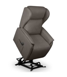 Sillón Relax Power-Lift Eléctrico con Carro de Desplazamiento Bega Taupe |SAYEZ|