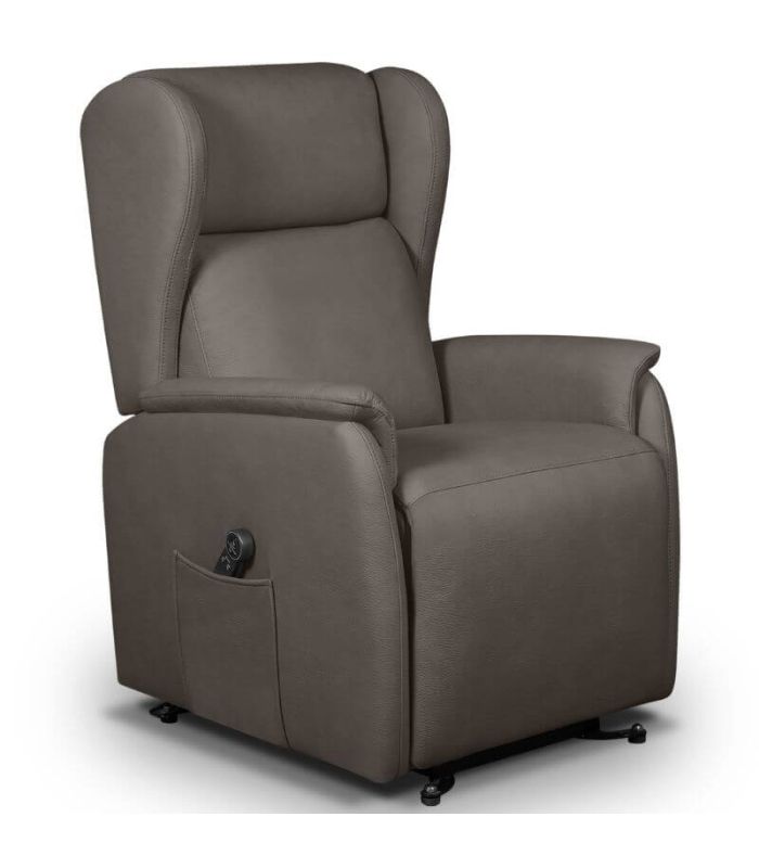 Sillón Relax Power-Lift Eléctrico con Carro de Desplazamiento Bega Taupe |SAYEZ|