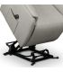 Sillón Relax Power-Lift Eléctrico con Carro de Desplazamiento Bega Gris Claro |SAYEZ|