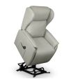 Sillón Relax Power-Lift Eléctrico con Carro de Desplazamiento Bega Gris Claro |SAYEZ|