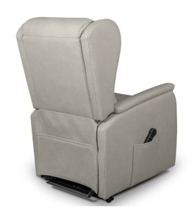 Sillón Relax Power-Lift Eléctrico con Carro de Desplazamiento Bega Gris Claro |SAYEZ|