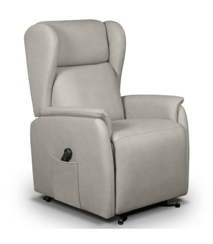 Sillón Relax Power-Lift Eléctrico con Carro de Desplazamiento Bega Gris Claro |SAYEZ|