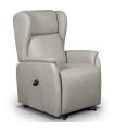 Sillón Relax Power-Lift Eléctrico con Carro de Desplazamiento Bega Gris Claro |SAYEZ|