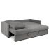 Sofá Cama Nido 3 Plazas Sona Marengo 210cm |SAYEZ|