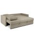 Sofá Cama Nido 3 Plazas Sona Biege 210cm |SAYEZ|