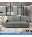 Sofá Cama Nido 3 Plazas Sona Biege 210cm |SAYEZ|