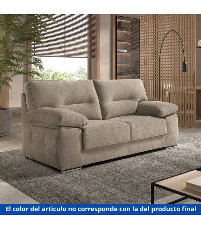 Sofá 3 Plazas Osis Steel 190cm |SAYEZ|