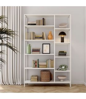 Estantería Metálica Titania Crema 120x185cm |SAYEZ|