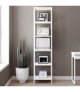 Estantería Metálica Titania Crema 45x185cm |SAYEZ|