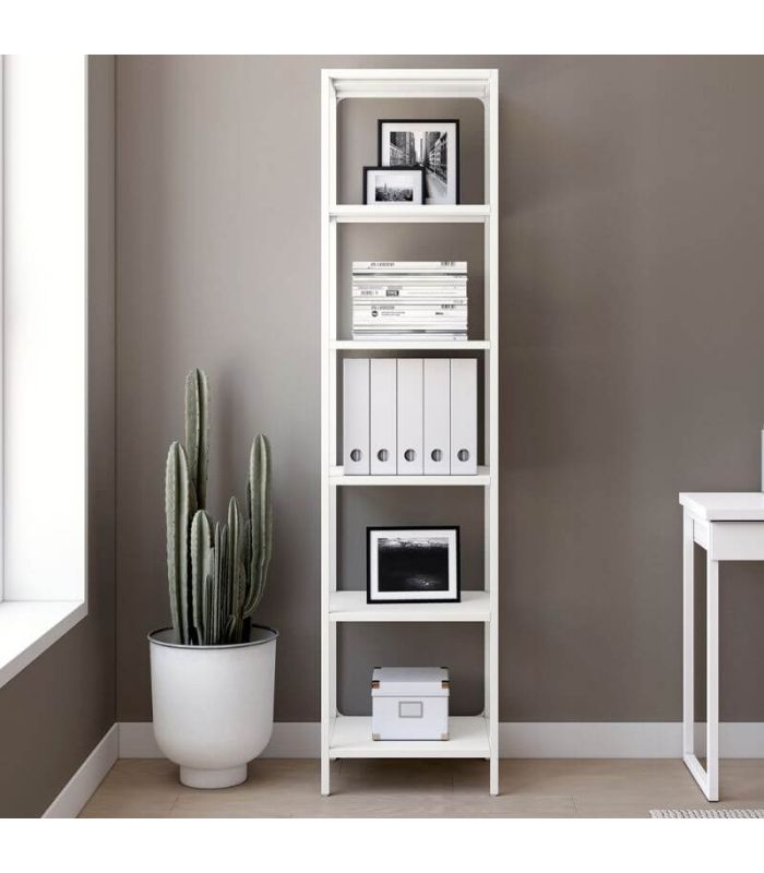 Estantería Metálica Titania Crema 45x185cm |SAYEZ|