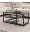 Mesa Auxiliar Titania Negro 100x50cm |SAYEZ|