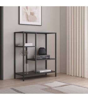 Estantería Metálica Titania Negro 90x100cm |SAYEZ|
