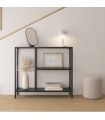 Estantería Recibidor Titania Negro 90x80cm |SAYEZ|