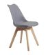Pack 4 Sillas de Comedor Malmo Gris |SAYEZ|