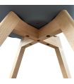 Pack 4 Sillas de Comedor Malmo Gris |SAYEZ|