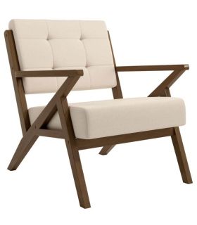Sillón fijo Sakura Dark 69cm Arena |SAYEZ|