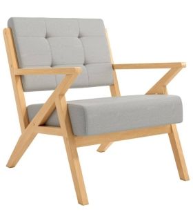 Sillón fijo Sakura Light 67cm Ceniza |SAYEZ|