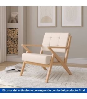 Sillón fijo Sakura Light 67cm Ceniza |SAYEZ|