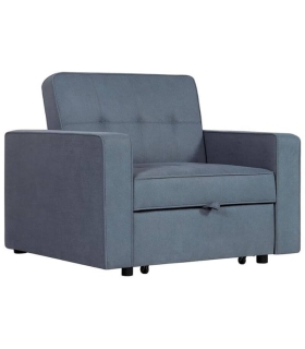Sillón Cama 1 Plaza Izan Gris 110cm |SAYEZ|
