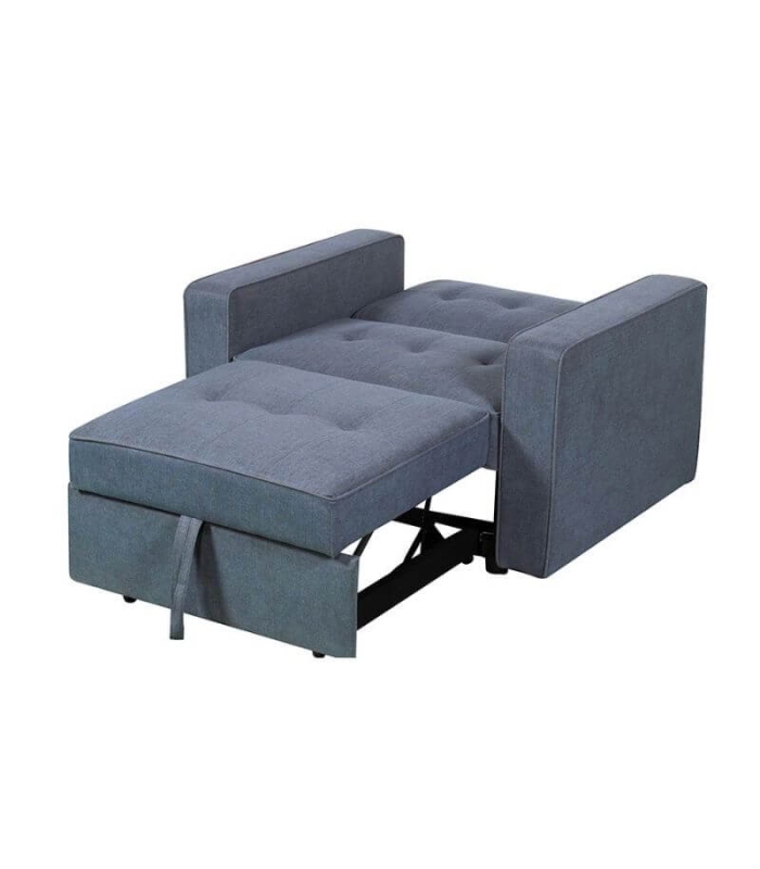 Sillón Cama 1 Plaza Izan Gris 110cm |SAYEZ|