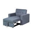 Sillón Cama 1 Plaza Izan Gris 110cm |SAYEZ|
