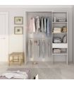 Armario Vestidor Plus Blanco 163cm en ambiente |SAYEZ|