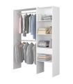 Armario Vestidor Plus Blanco 163cm |SAYEZ|