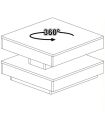 Mesa de Centro Giratoria 360º Soho 78cm |SAYEZ|