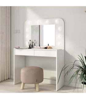 Tocador Hollywood Blanco 100cm, en ambiente |SAYEZ|