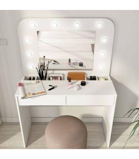 Tocador Hollywood Blanco 100cm, en ambiente |SAYEZ|