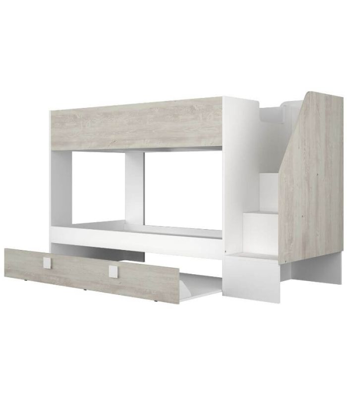 Litera con Cama Nido Easy Cascina y Blanco 90x190cm|SAYEZ|