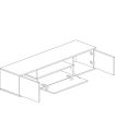 Mueble de Salón Cosmit 150cm, módulo inferior, medidas |SAYEZ|