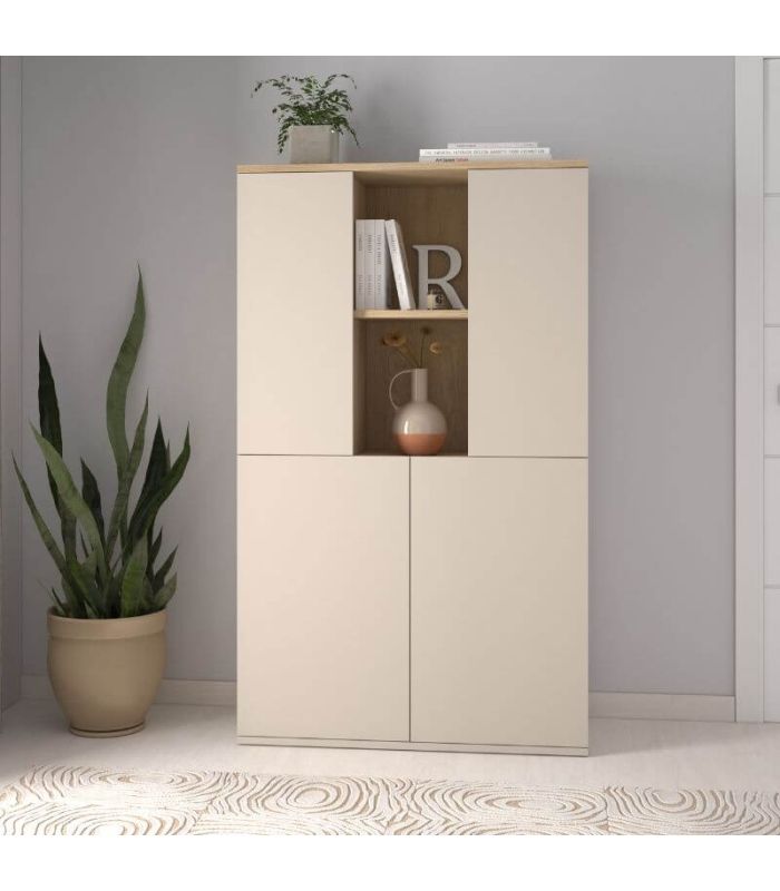 Aparador Alto Cosmit 90cm, en ambiente |SAYEZ|
