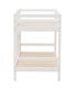 Litera de Madera Pino Olivia Blanca 90x190cm|SAYEZ|