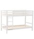 Litera de Madera Pino Olivia Blanca 90x190cm |SAYEZ|